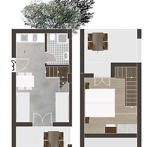 Lägenhet i 2 våningsplan